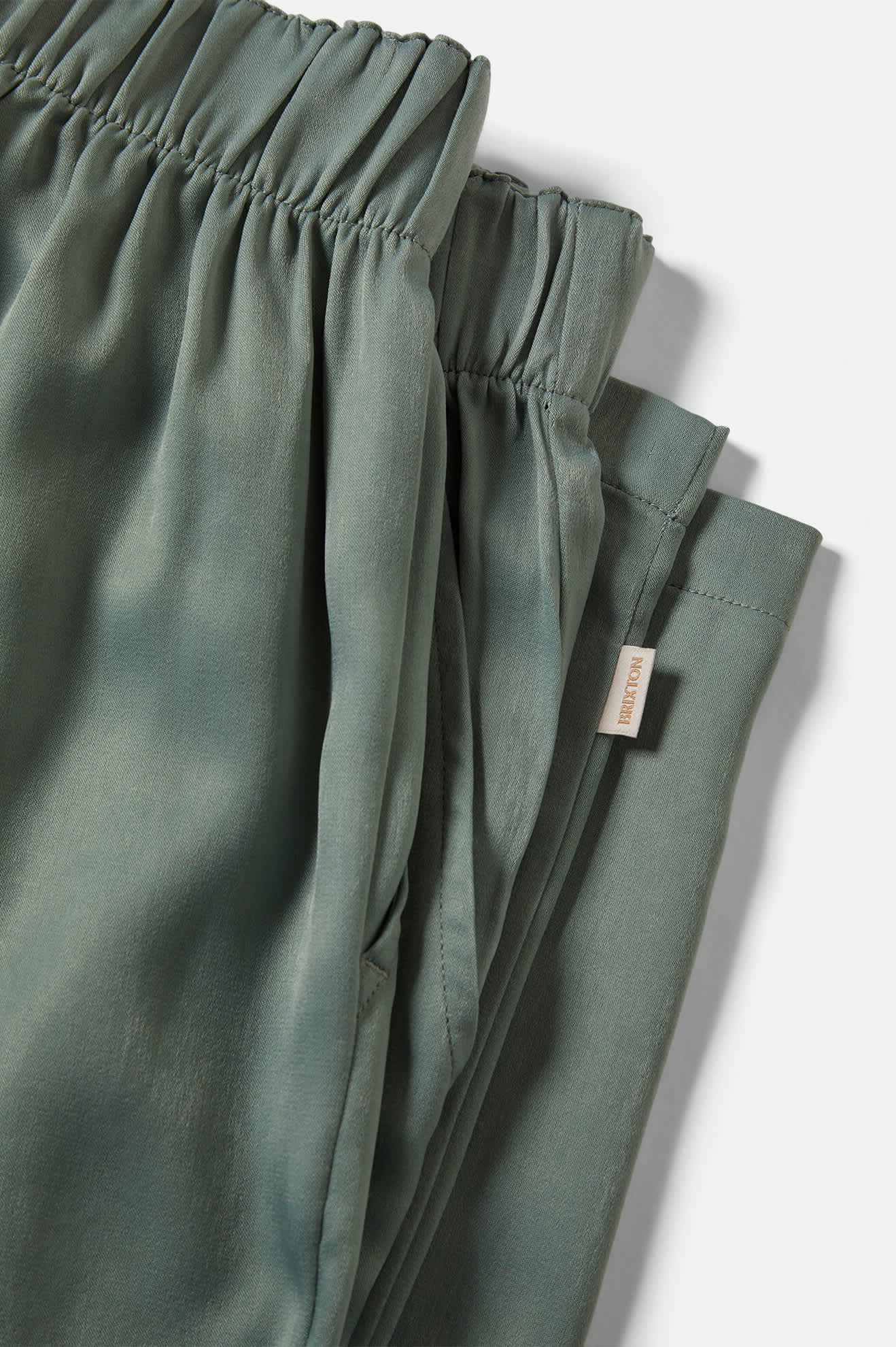Soho Silky Pant - Blue Green Shine - Image 8