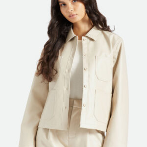 Survey Boxy Chore Coat - Beige